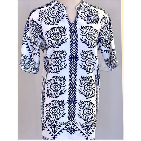 Misslook Women Boho Blue Casual Dress L - Picture 5 of 5